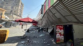 זירת הפגיעה הישירה ברחובות, צילום: רחובות ניוז